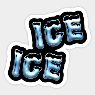 Ice Ice Sticker